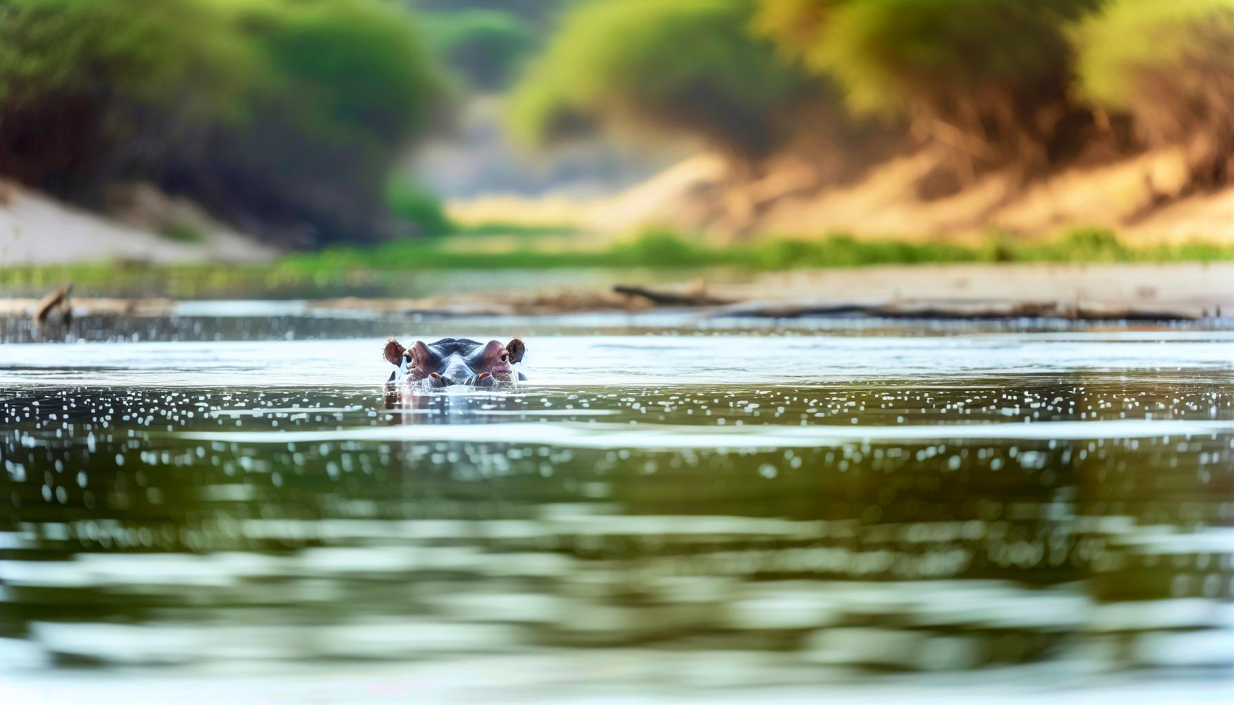 Kolik času hroch vydrží pod hladinou?