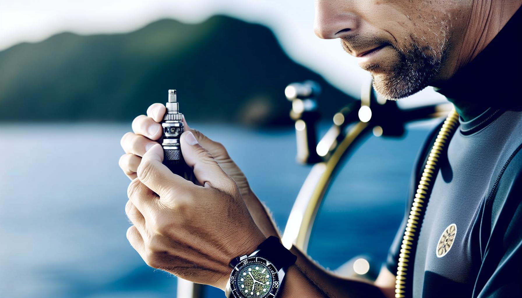 Jak funguje luneta na potápěčských hodinkách?