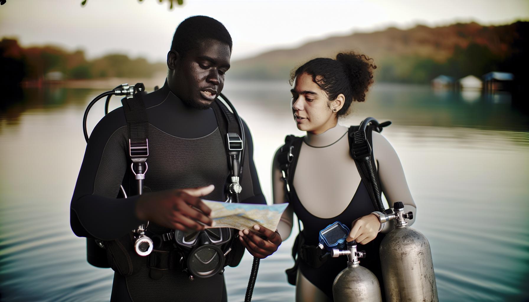 Trénink a příprava pro potápění s buddy