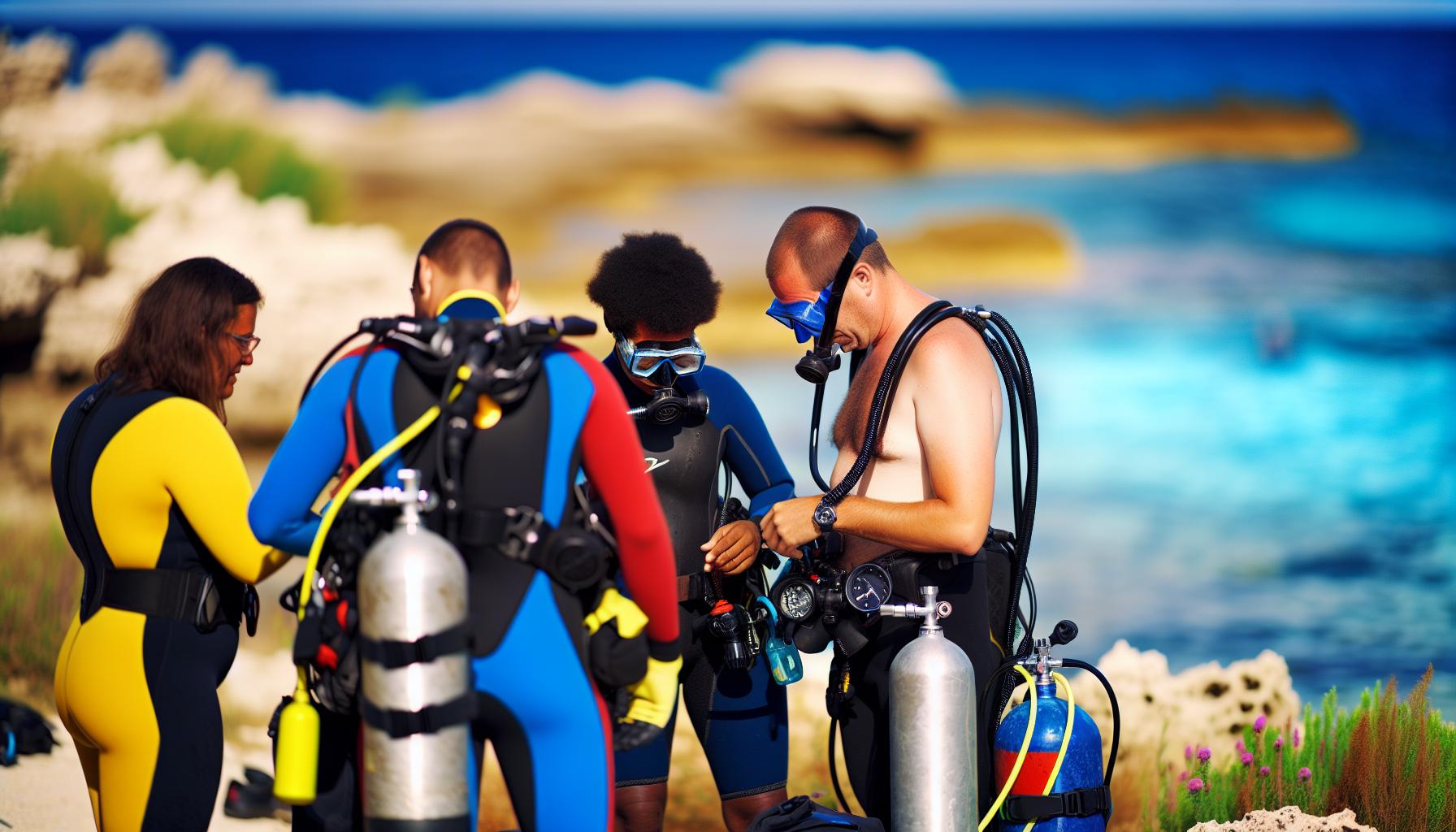 Bezpečnostní opatření při potápění ve Středomoří