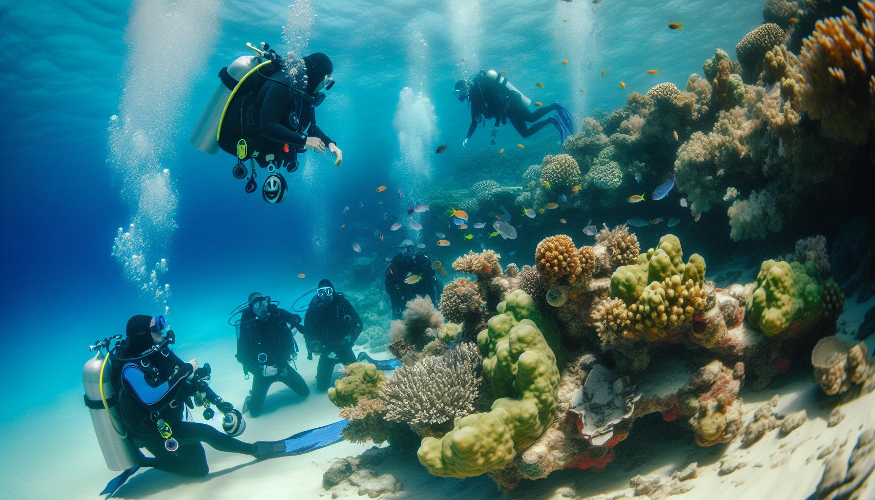 Djerba jako potápěčský ráj v Tunisku
