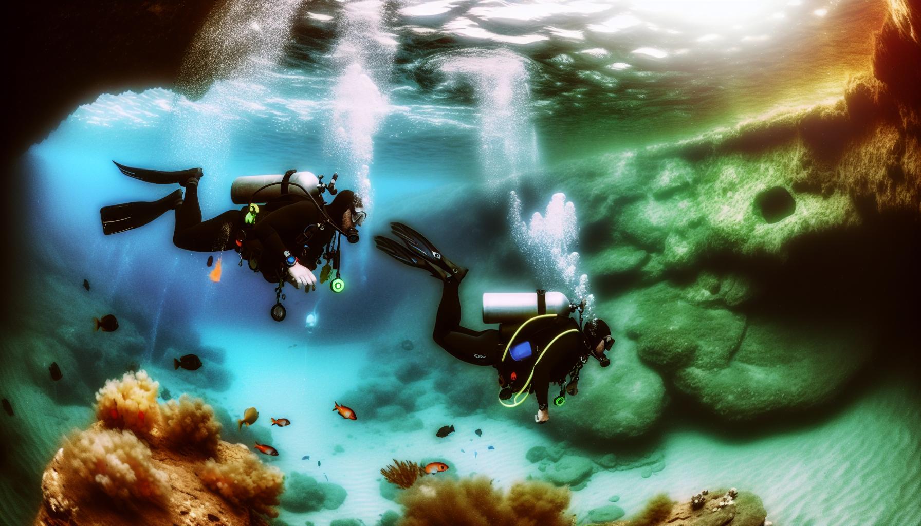 Nejlepší místa pro potápění v Alicante