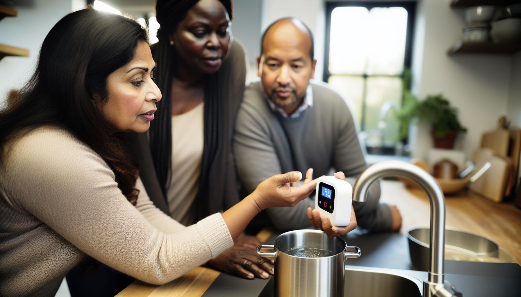 Jak funguje budík na teplotu vody?