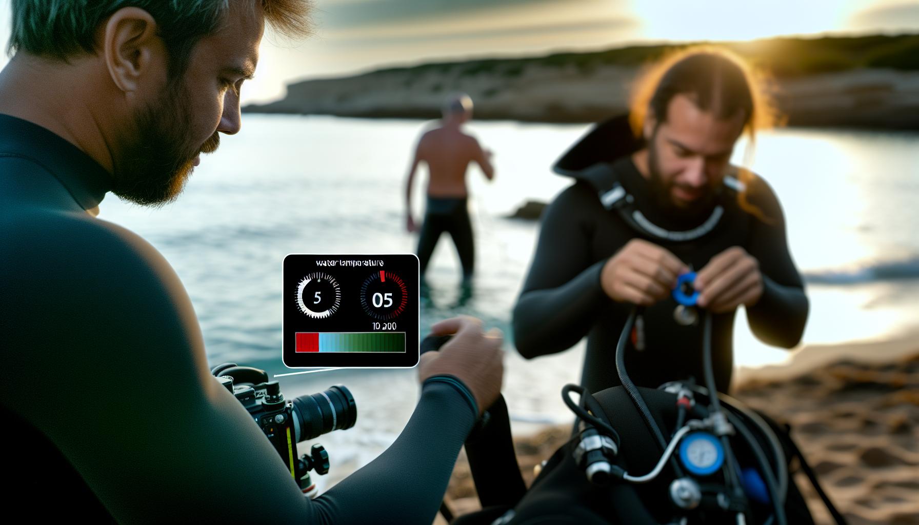 Teplota vody a její vliv na potápěčské vybavení