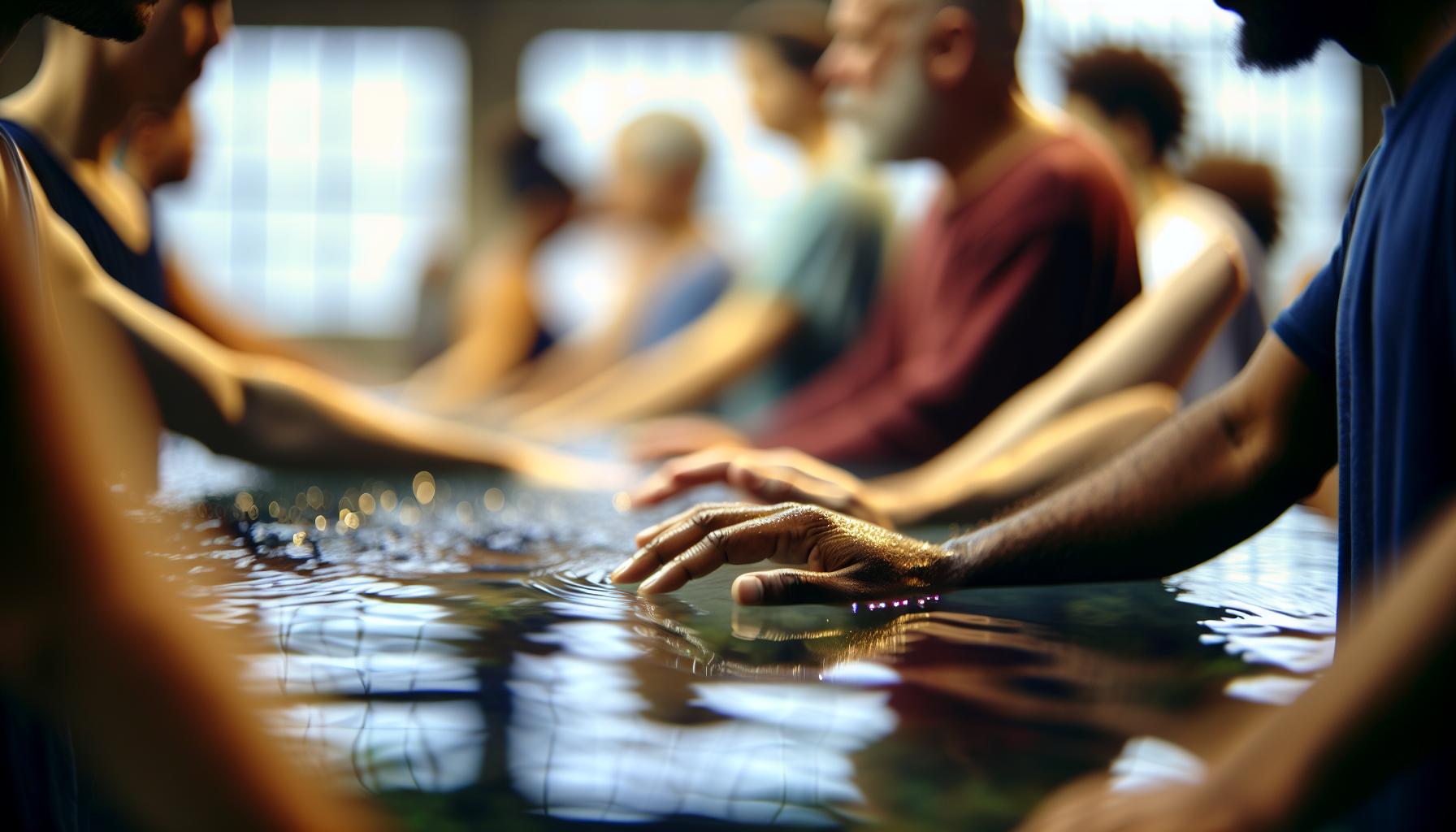 Jak tělo reaguje na tlak vody