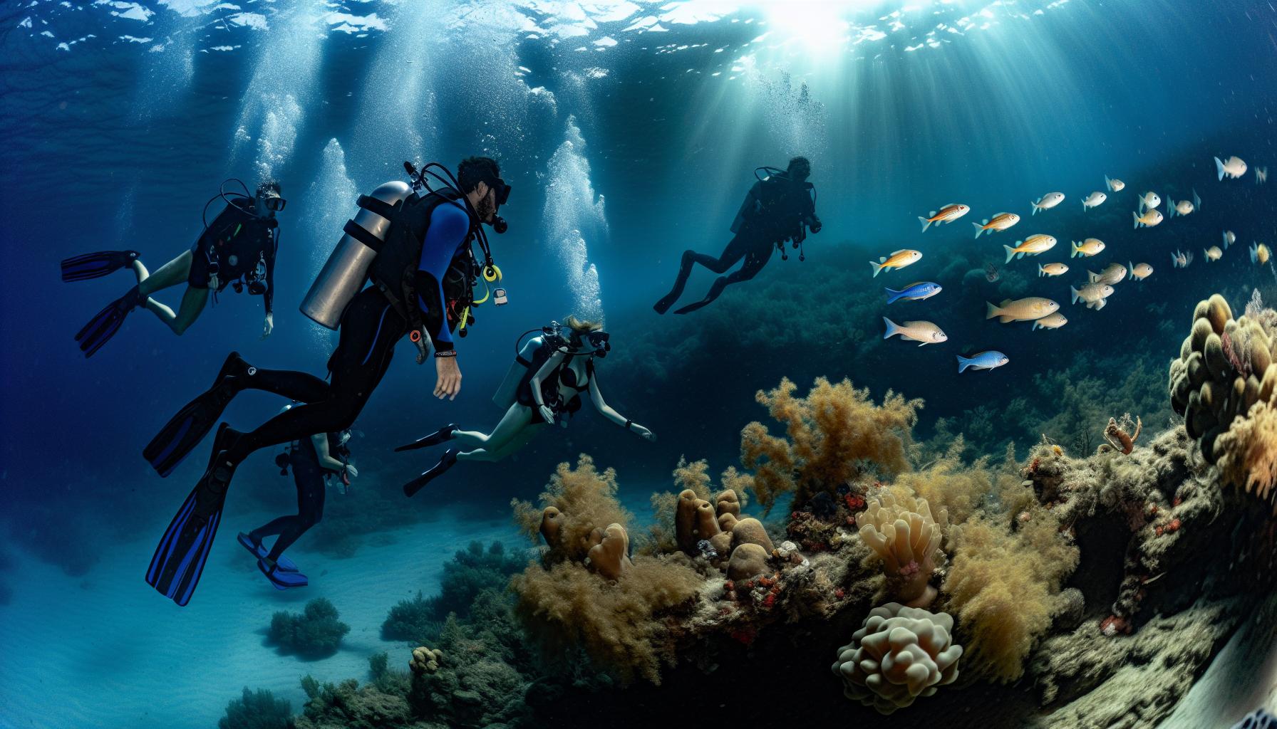 Nejlepší potápěčské lokality v okolí Bašky Vody