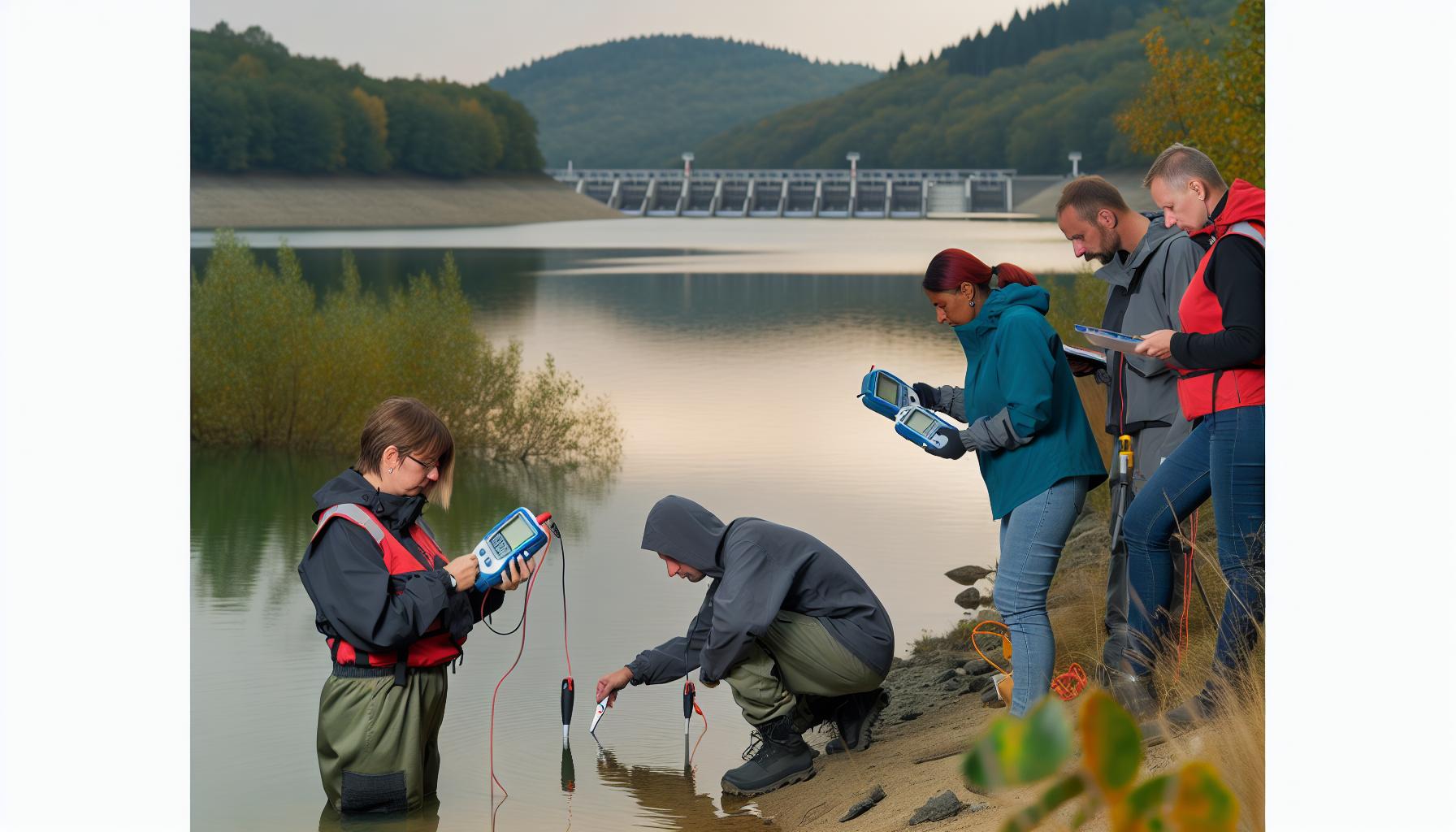 Jak se měří teplota vody v Brněnské přehradě