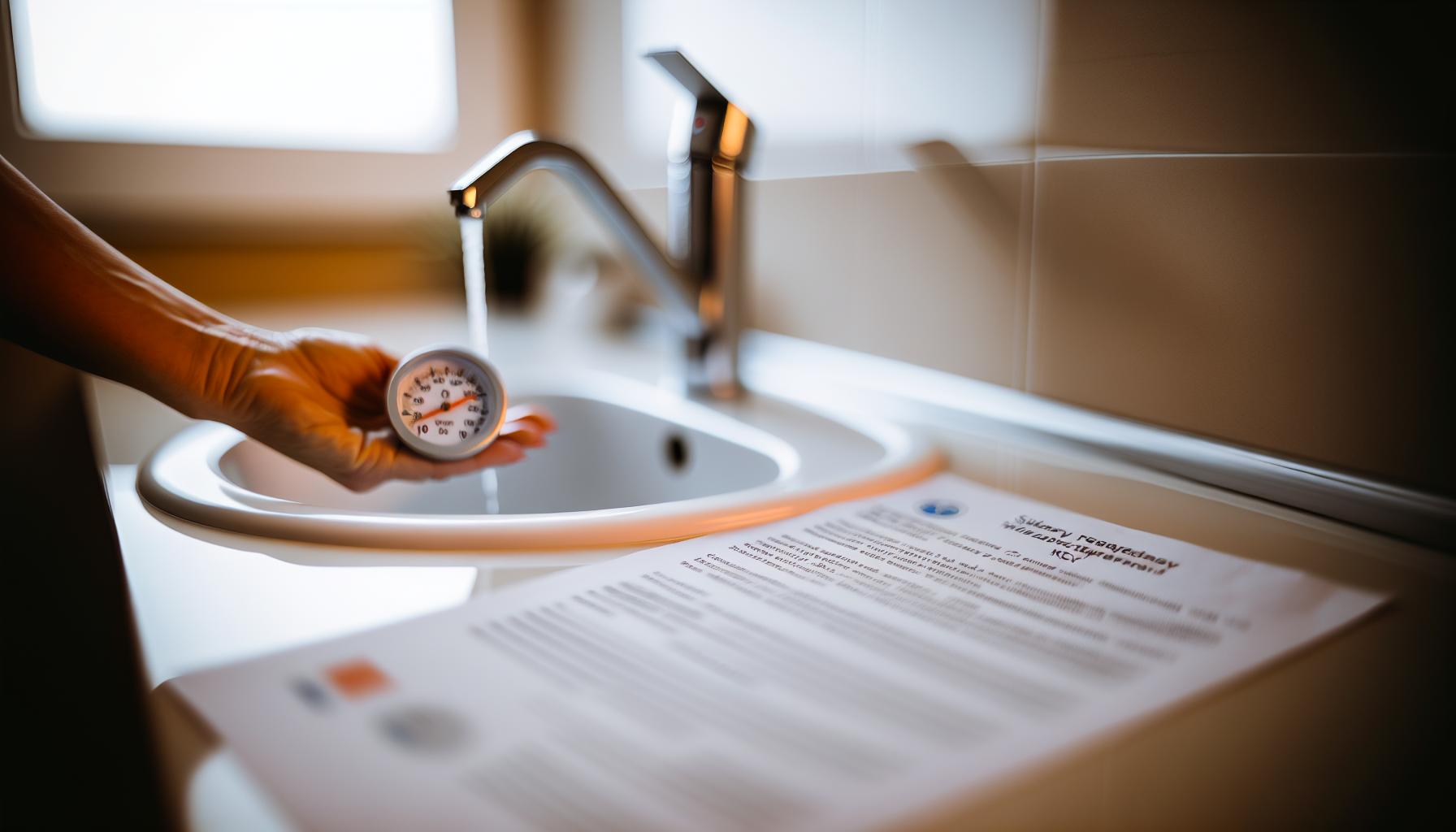 Minimální teplota teplé vody: Zákonné požadavky 55°C 2 Zákonné požadavky a české předpisy na teplotu vody