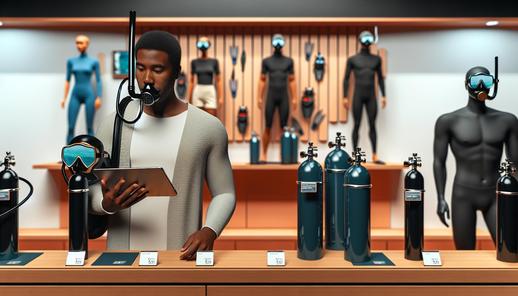 Cenový přehled potápěčského vybavení v roce 2025