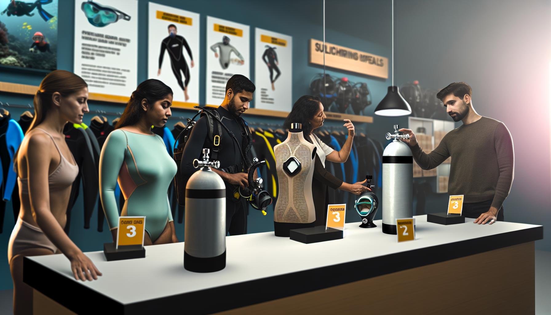 Jaké faktory ovlivňují ceny potápěčského vybavení?