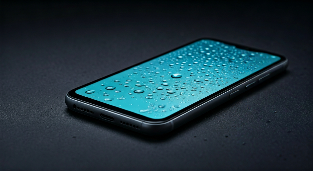 water under screen